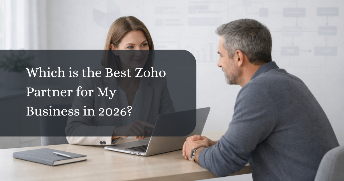 Best Zoho partner for my business in 2026