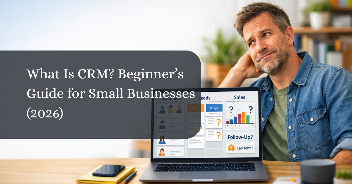 What Is CRM? A Beginner’s Guide for Small Businesses