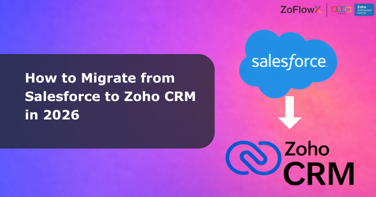 How to migrate from salesforce to zoho crm