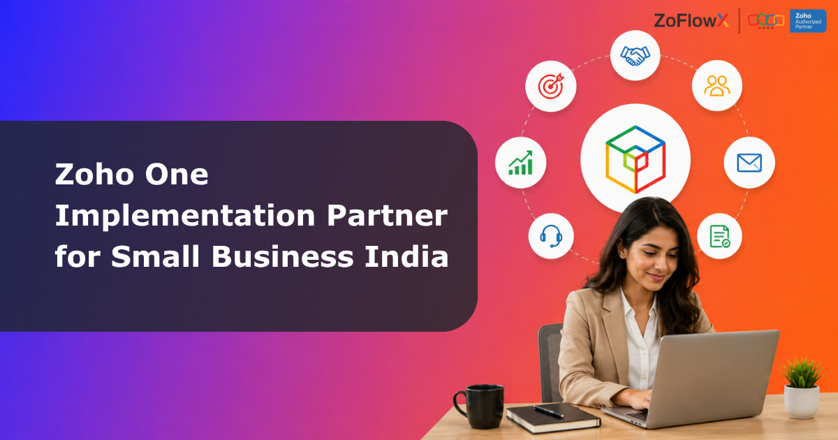 Zoho One implementation partner services for small business