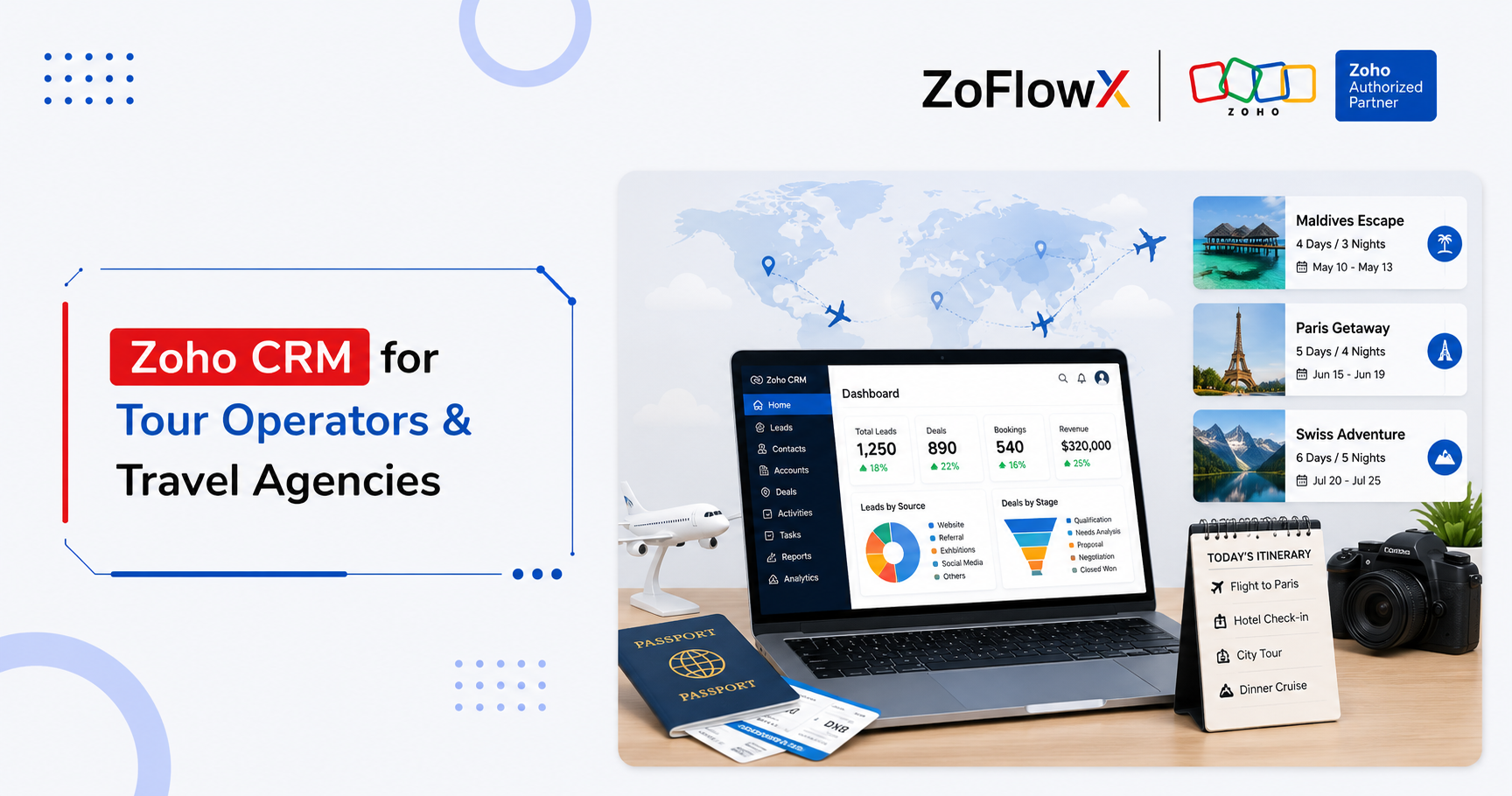 Zoho CRM for Tour Operators & Travel Agencies: Is It the Right CRM for Your Business?